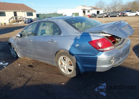 2006 Acura Rl 3.5 from USA, damaged, VIN JH4KB16516C010862